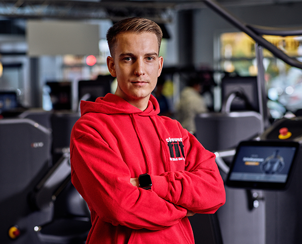 Philipp Roskot von Clever Fit Dieburg 